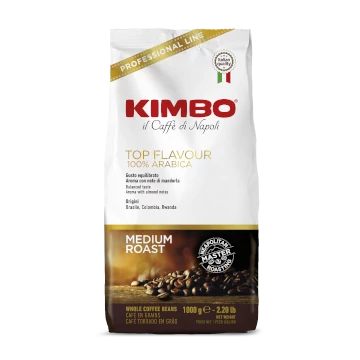 KIMBO TOP FLAVOUR 100% ARABICA SZEMESKÁVÉ
