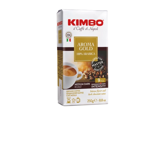 Kimbo Aroma Gold 100% Arabica őrölt kávé